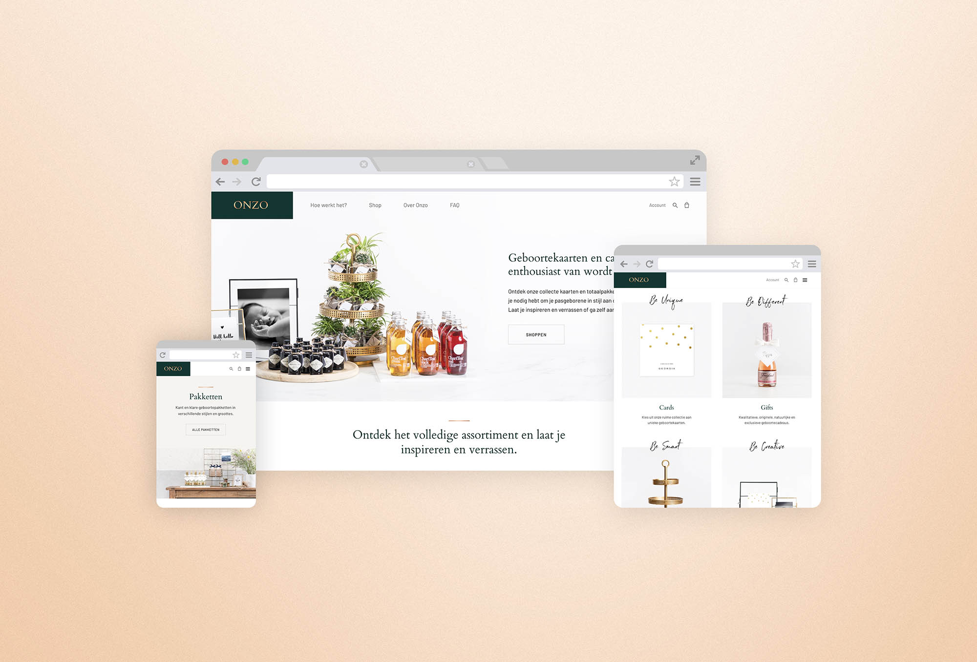 Onzo_Gafas_Webdesign_Development